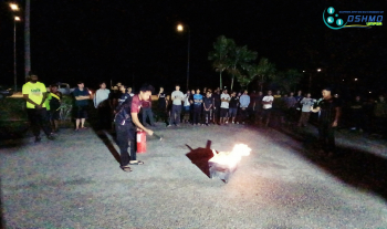 Latihan Pengungsian Bangunan