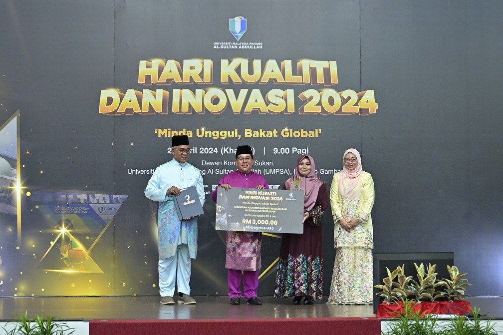 Pemenang Anugerah Kecemerlangan Keselamatan dan Kesihatan Pekerjaan UMPSA 2023